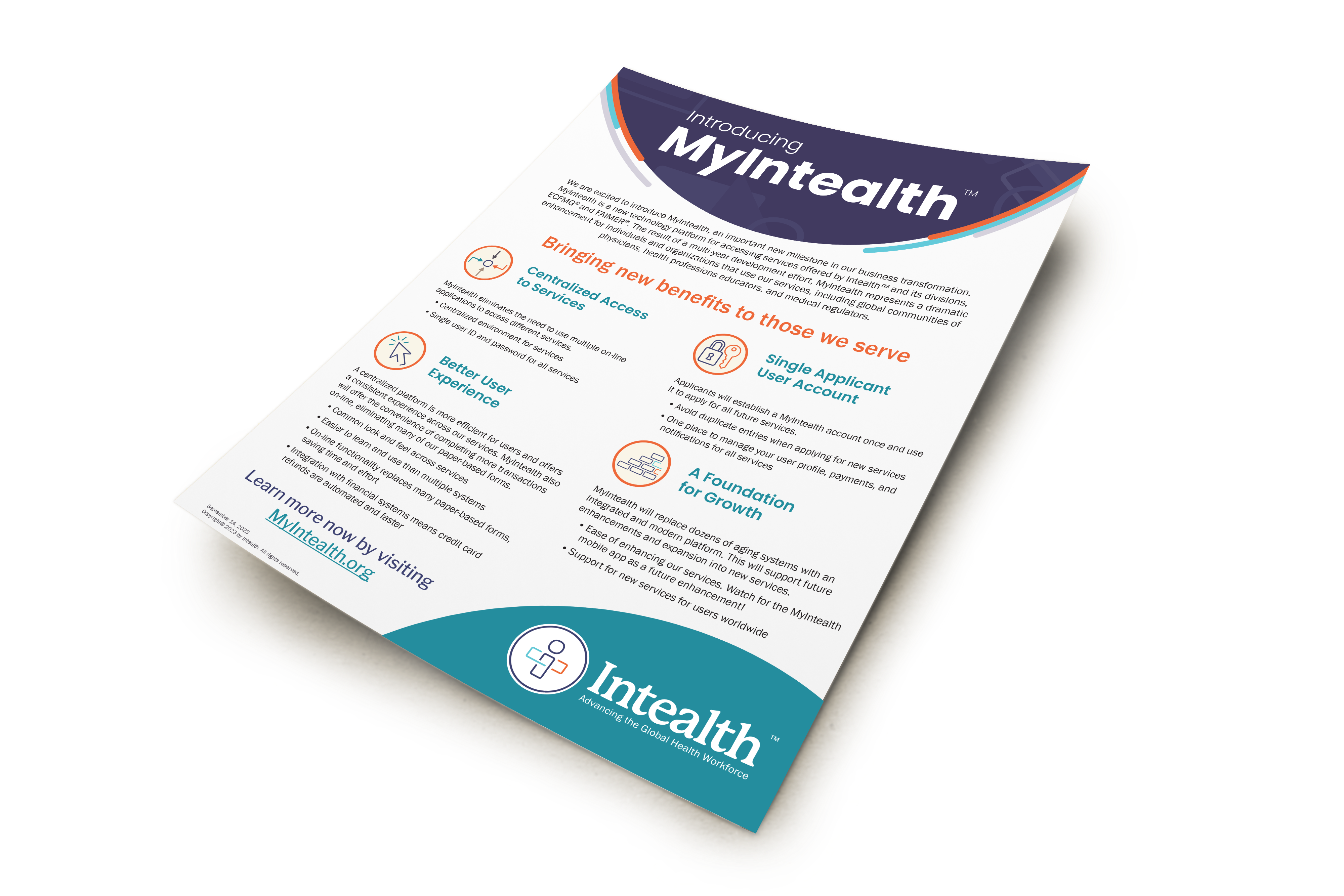 MyIntealth One Sheet
